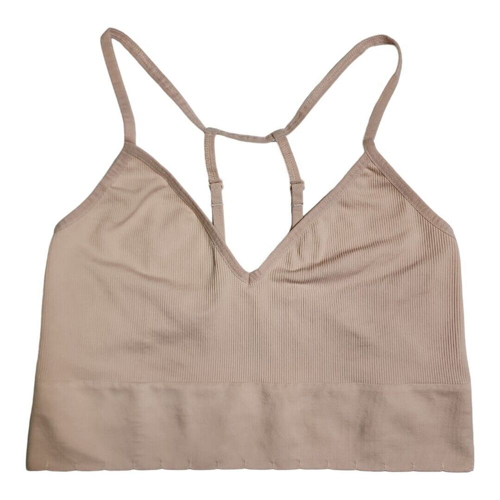 ThirdLove X KIT Undergarments  Bralette Seamless Ribbed Womens Size XL Pink